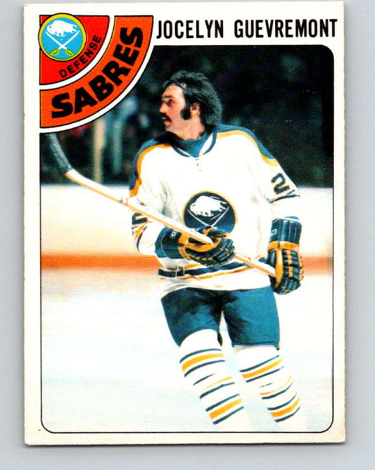 1978-79 O-Pee-Chee #94 Jocelyn Guevremont  Buffalo Sabres  V22168