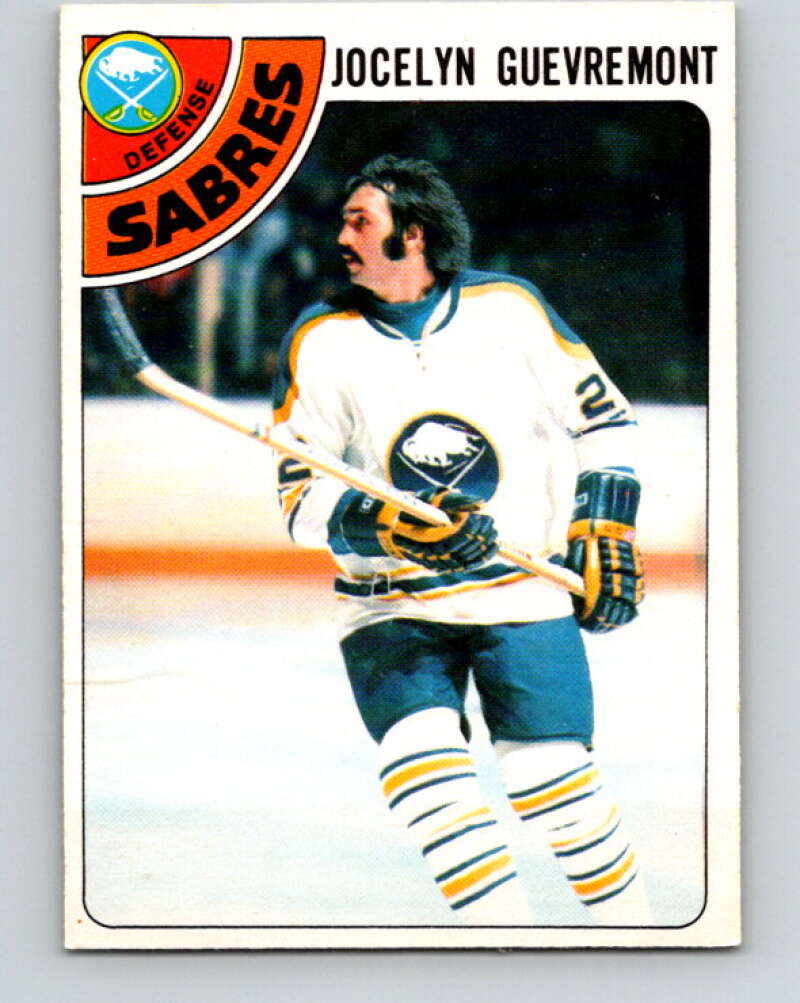 1978-79 O-Pee-Chee #94 Jocelyn Guevremont  Buffalo Sabres  V22169