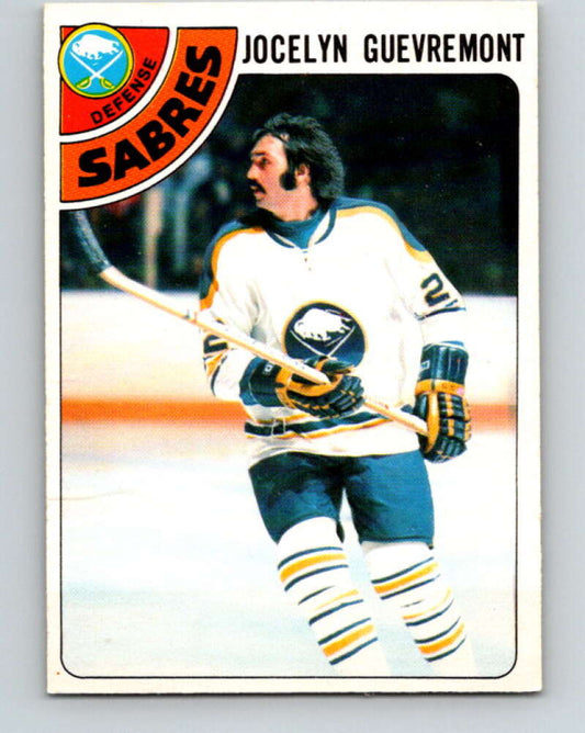 1978-79 O-Pee-Chee #94 Jocelyn Guevremont  Buffalo Sabres  V22169