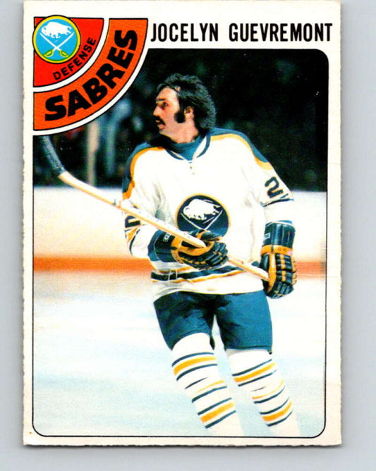 1978-79 O-Pee-Chee #94 Jocelyn Guevremont  Buffalo Sabres  V22170