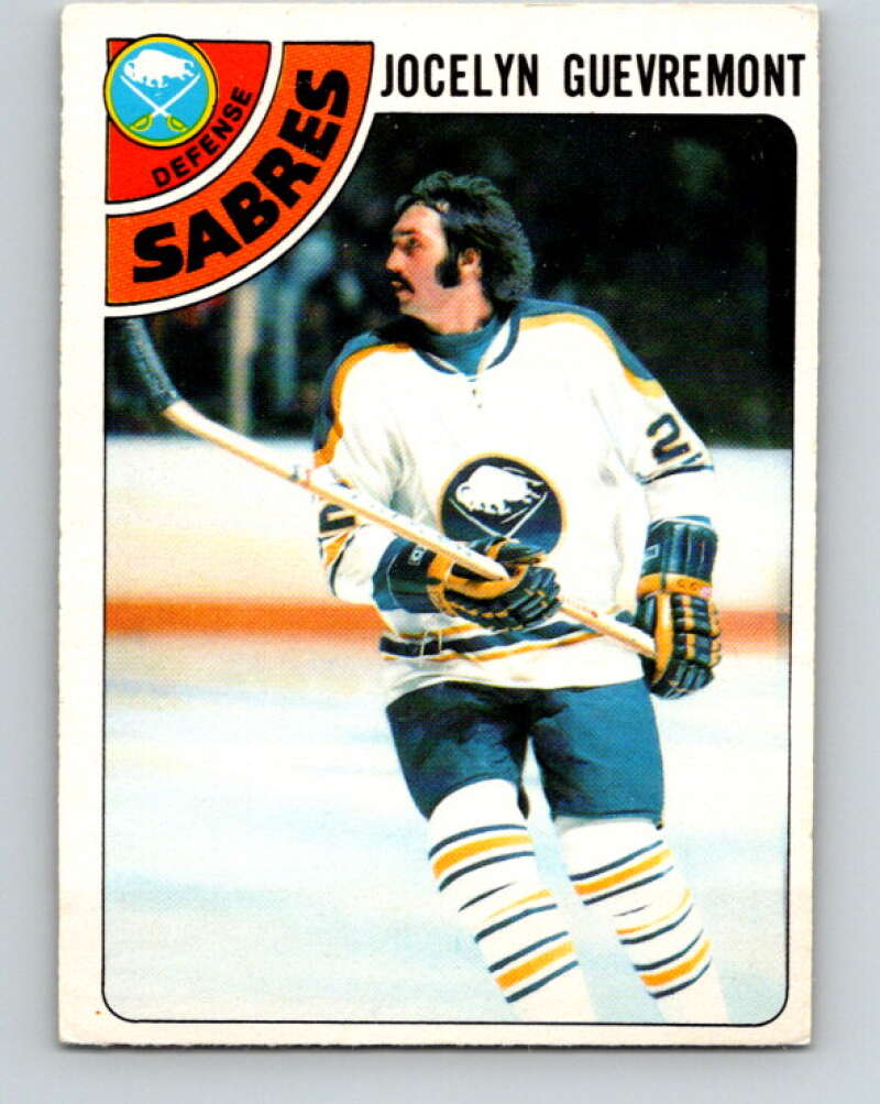 1978-79 O-Pee-Chee #94 Jocelyn Guevremont  Buffalo Sabres  V22171