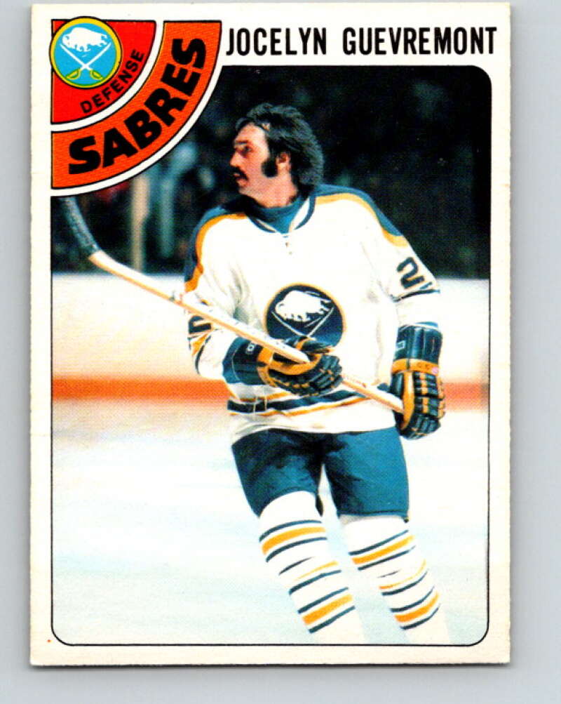 1978-79 O-Pee-Chee #94 Jocelyn Guevremont  Buffalo Sabres  V22172