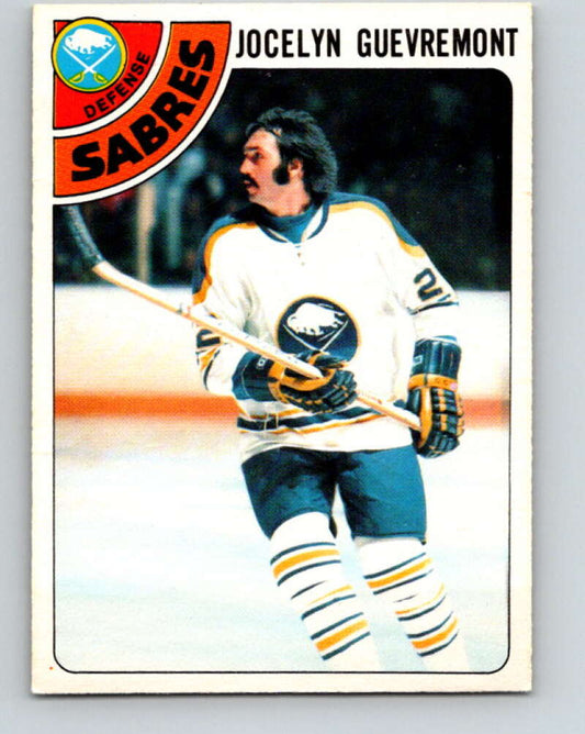 1978-79 O-Pee-Chee #94 Jocelyn Guevremont  Buffalo Sabres  V22172