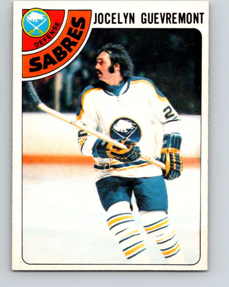 1978-79 O-Pee-Chee #94 Jocelyn Guevremont  Buffalo Sabres  V22174