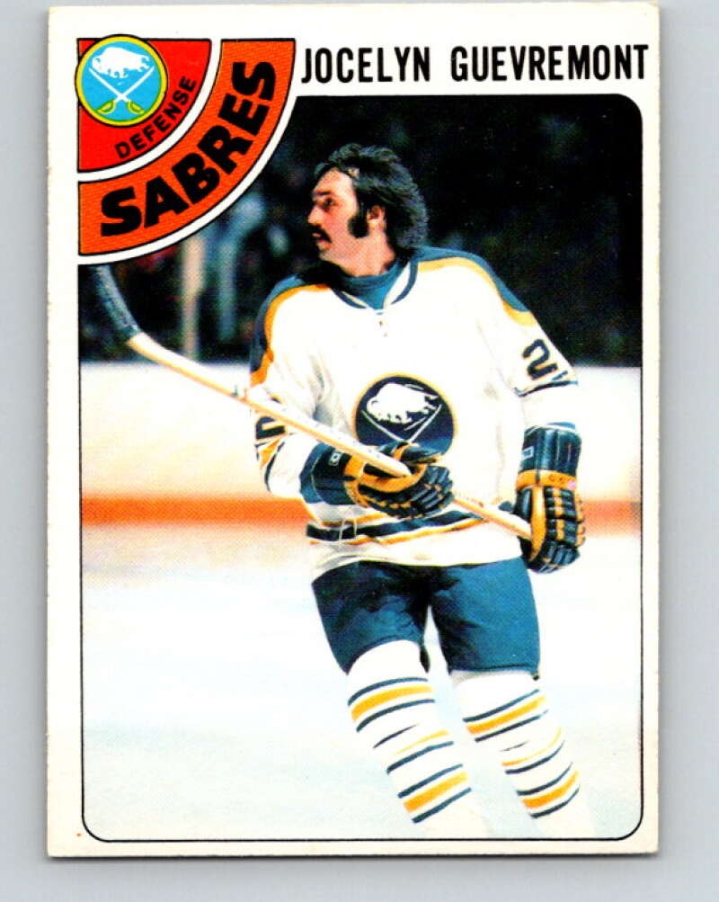 1978-79 O-Pee-Chee #94 Jocelyn Guevremont  Buffalo Sabres  V22175