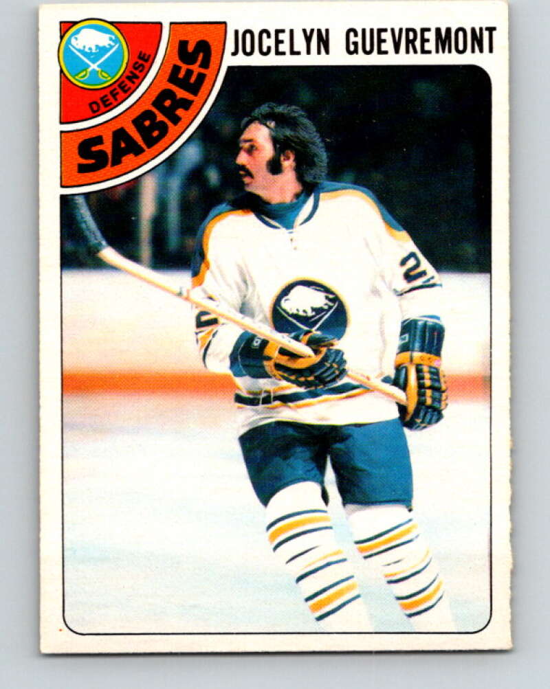 1978-79 O-Pee-Chee #94 Jocelyn Guevremont  Buffalo Sabres  V22178