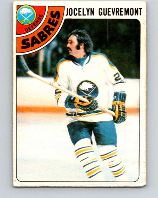 1978-79 O-Pee-Chee #94 Jocelyn Guevremont  Buffalo Sabres  V22179