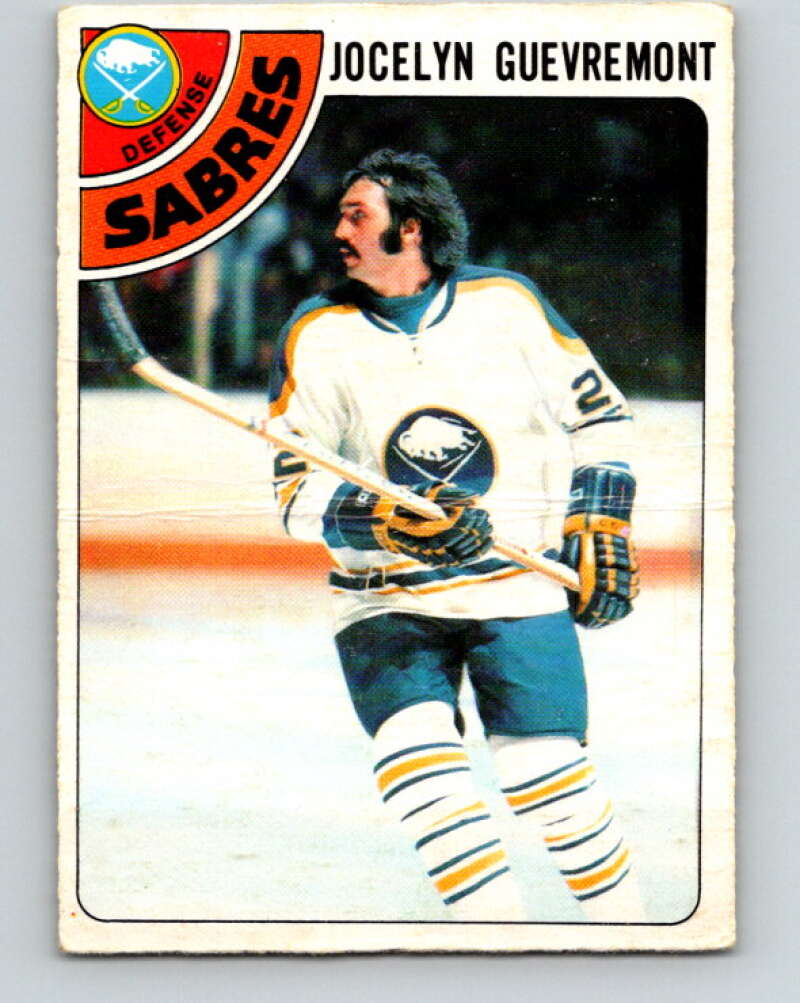 1978-79 O-Pee-Chee #94 Jocelyn Guevremont  Buffalo Sabres  V22181