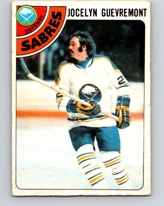 1978-79 O-Pee-Chee #94 Jocelyn Guevremont  Buffalo Sabres  V22181