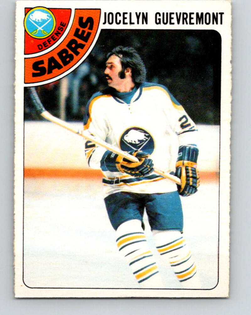 1978-79 O-Pee-Chee #94 Jocelyn Guevremont  Buffalo Sabres  V22183