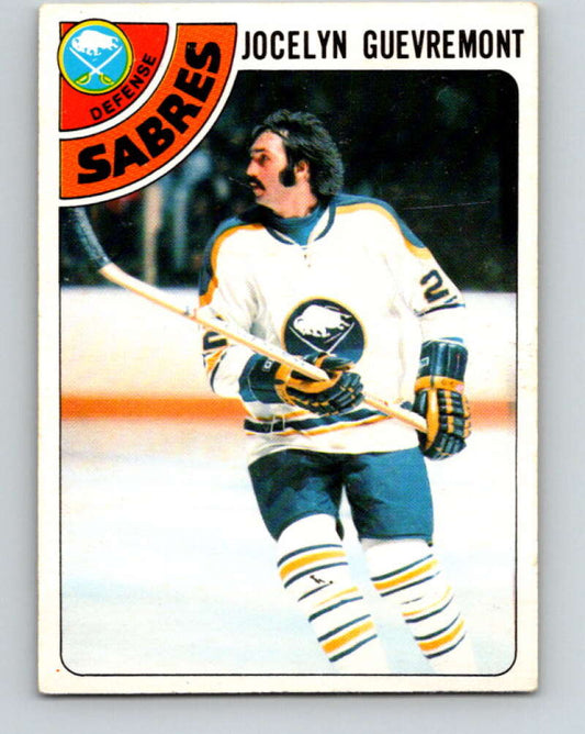 1978-79 O-Pee-Chee #94 Jocelyn Guevremont  Buffalo Sabres  V22184