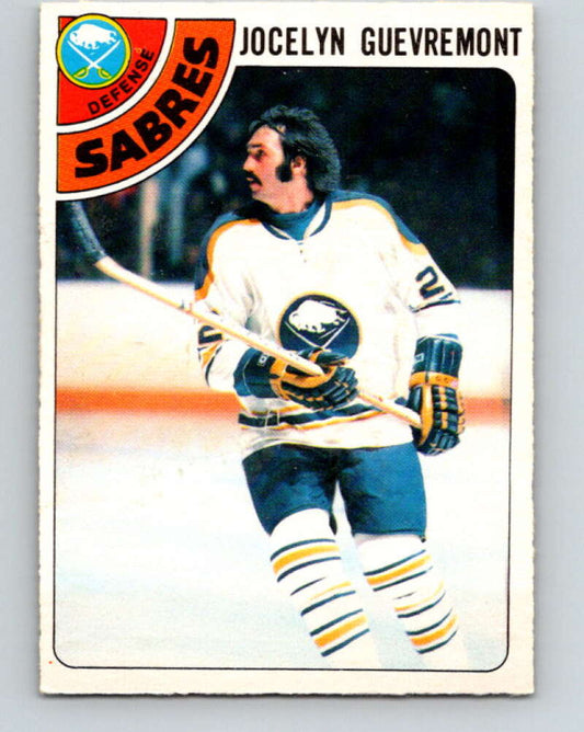1978-79 O-Pee-Chee #94 Jocelyn Guevremont  Buffalo Sabres  V22185