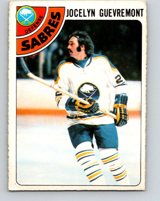 1978-79 O-Pee-Chee #94 Jocelyn Guevremont  Buffalo Sabres  V22186