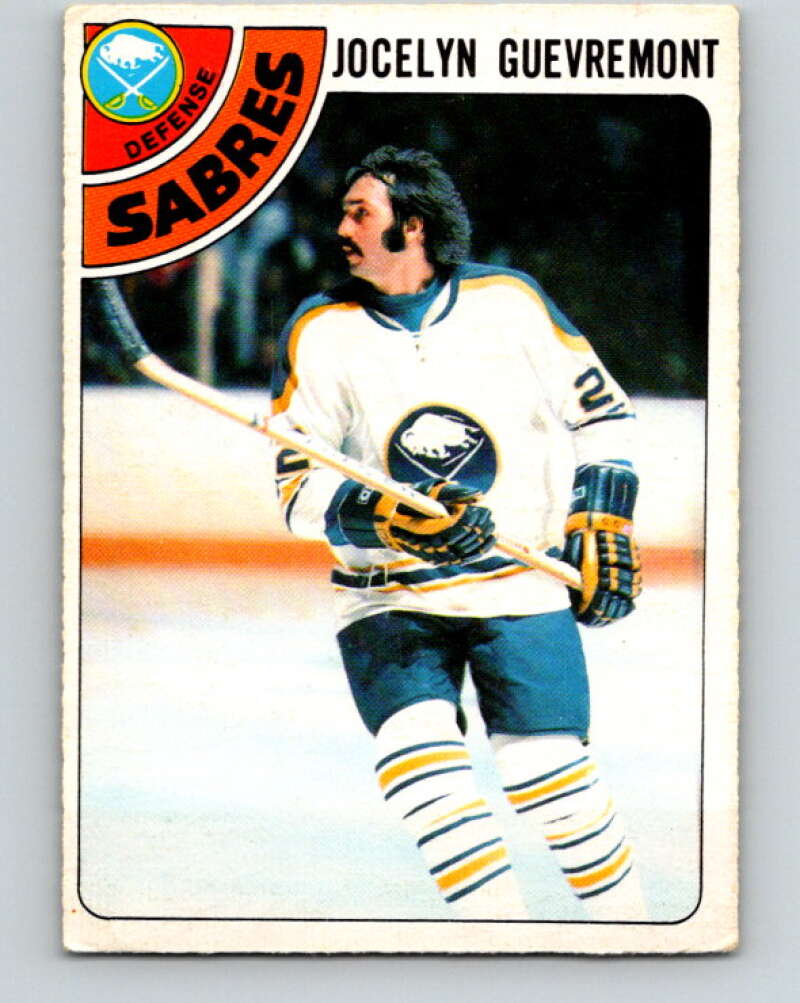 1978-79 O-Pee-Chee #94 Jocelyn Guevremont  Buffalo Sabres  V22187