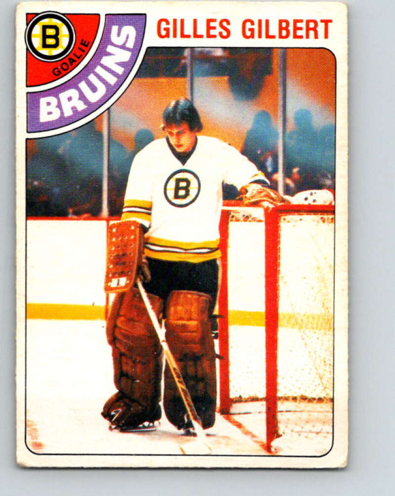 1978-79 O-Pee-Chee #95 Gilles Gilbert  Boston Bruins  V22188