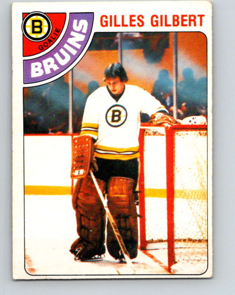 1978-79 O-Pee-Chee #95 Gilles Gilbert  Boston Bruins  V22189