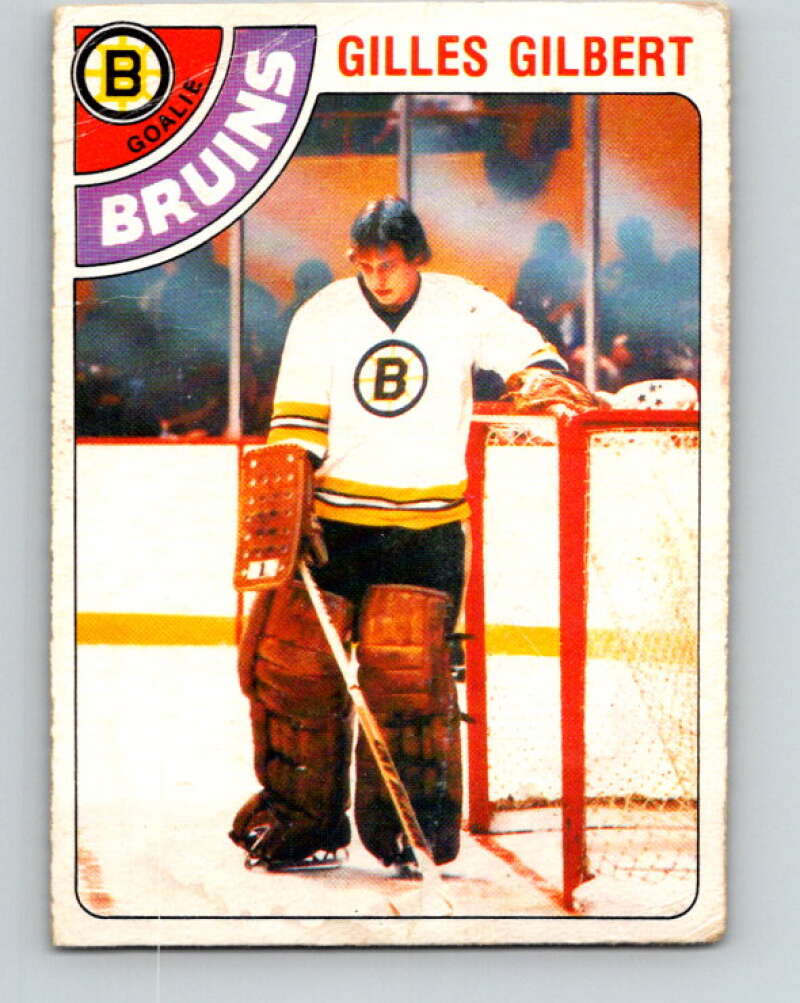 1978-79 O-Pee-Chee #95 Gilles Gilbert  Boston Bruins  V22190