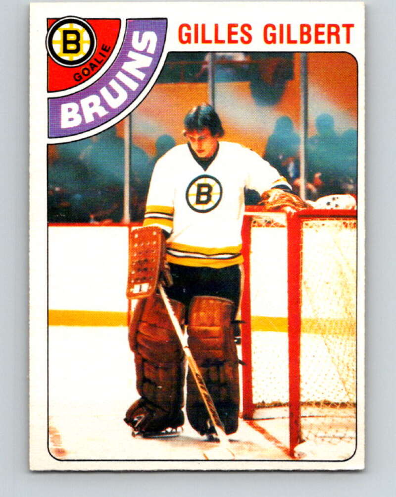 1978-79 O-Pee-Chee #95 Gilles Gilbert  Boston Bruins  V22193