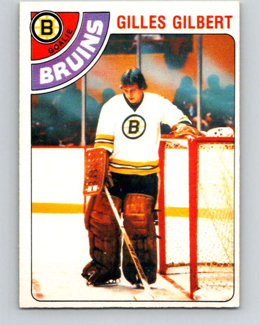 1978-79 O-Pee-Chee #95 Gilles Gilbert  Boston Bruins  V22193