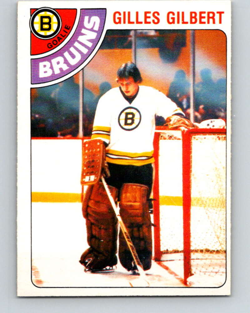 1978-79 O-Pee-Chee #95 Gilles Gilbert  Boston Bruins  V22195