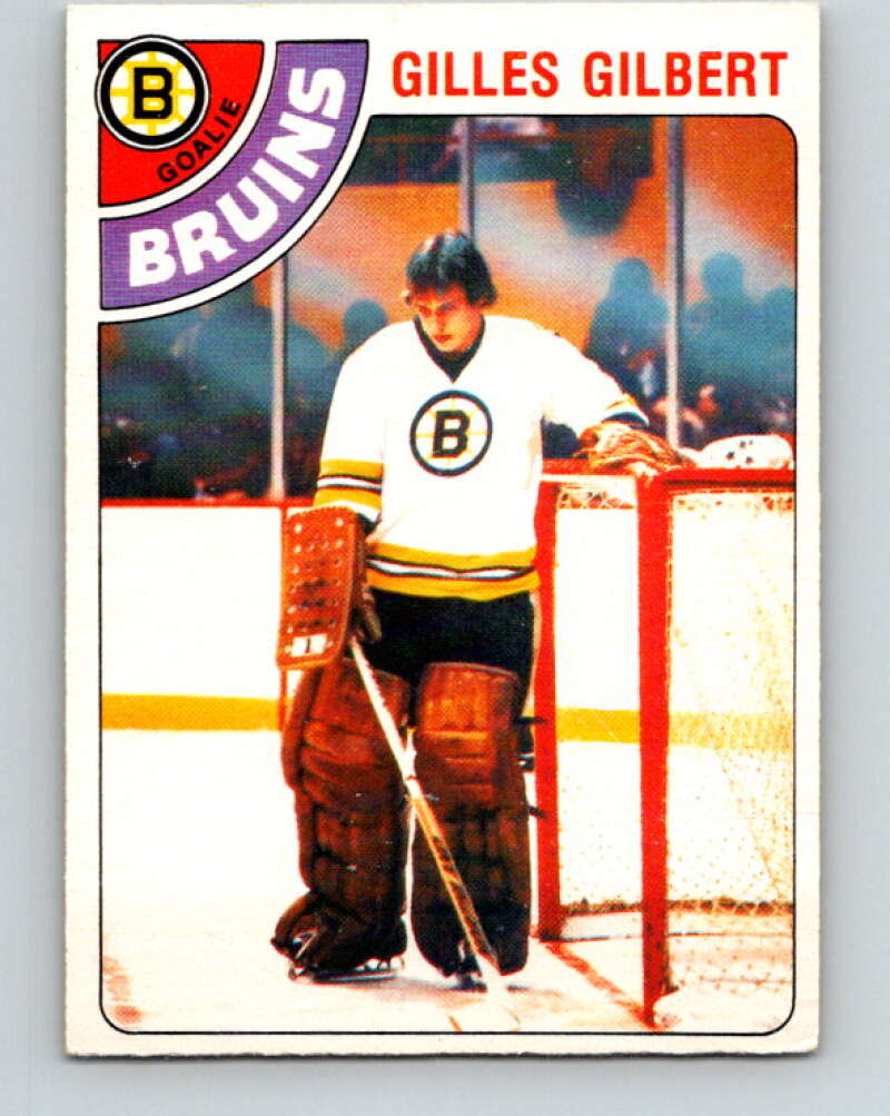 1978-79 O-Pee-Chee #95 Gilles Gilbert  Boston Bruins  V22197