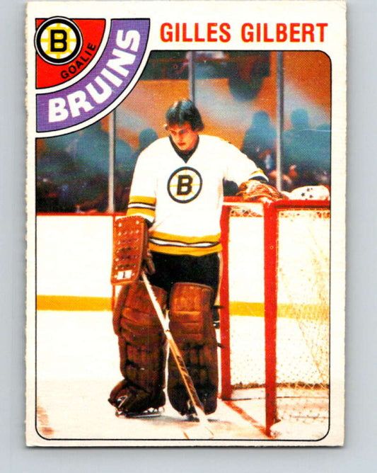 1978-79 O-Pee-Chee #95 Gilles Gilbert  Boston Bruins  V22202