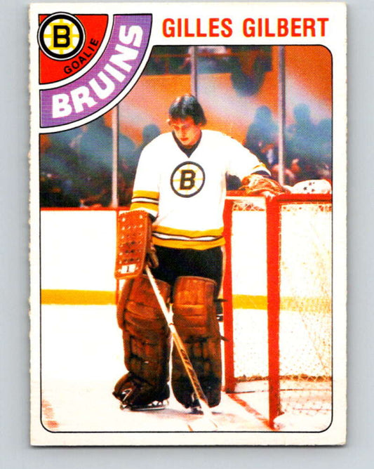 1978-79 O-Pee-Chee #95 Gilles Gilbert  Boston Bruins  V22204