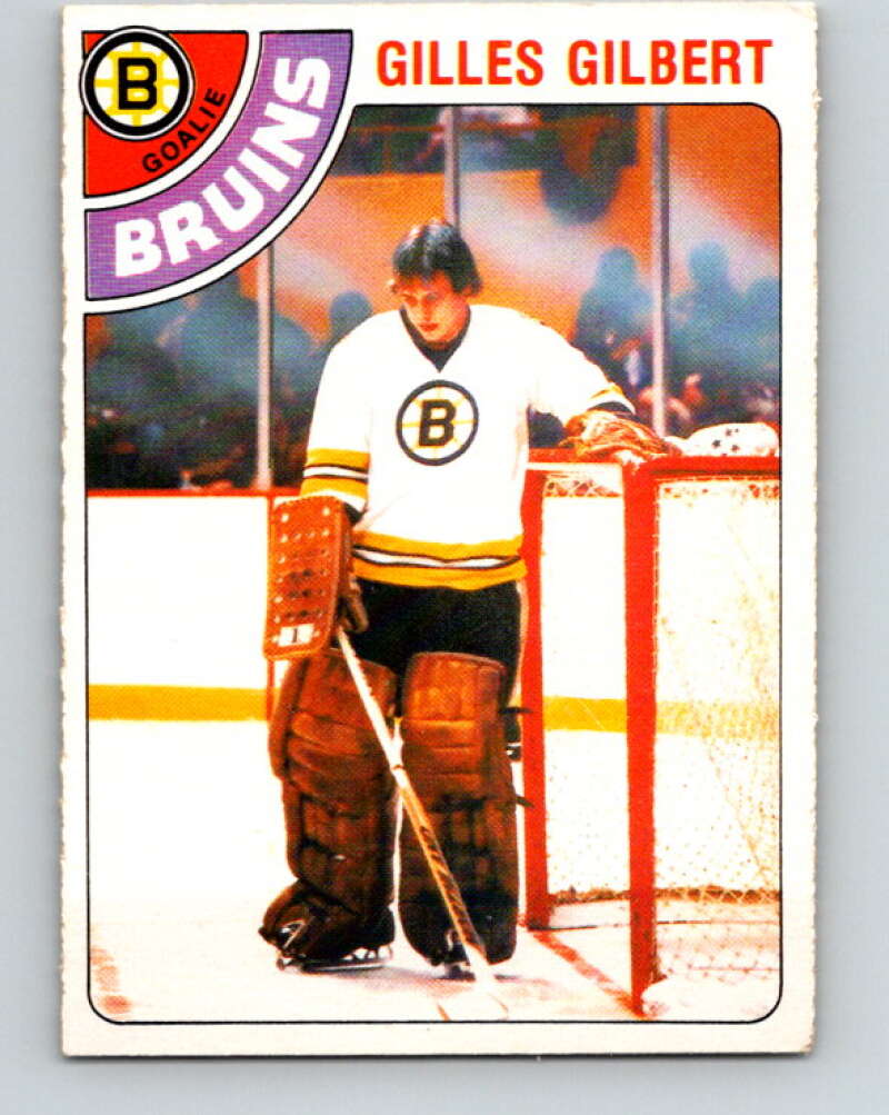 1978-79 O-Pee-Chee #95 Gilles Gilbert  Boston Bruins  V22205