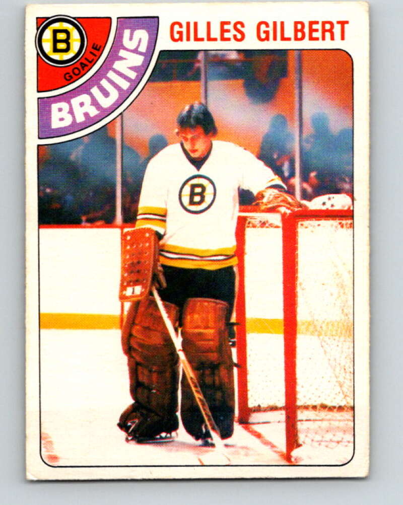 1978-79 O-Pee-Chee #95 Gilles Gilbert  Boston Bruins  V22206