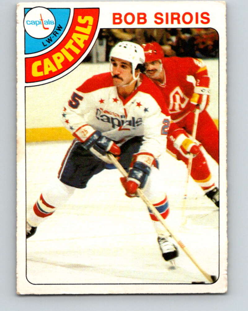 1978-79 O-Pee-Chee #96 Bob Sirois  Washington Capitals  V22209