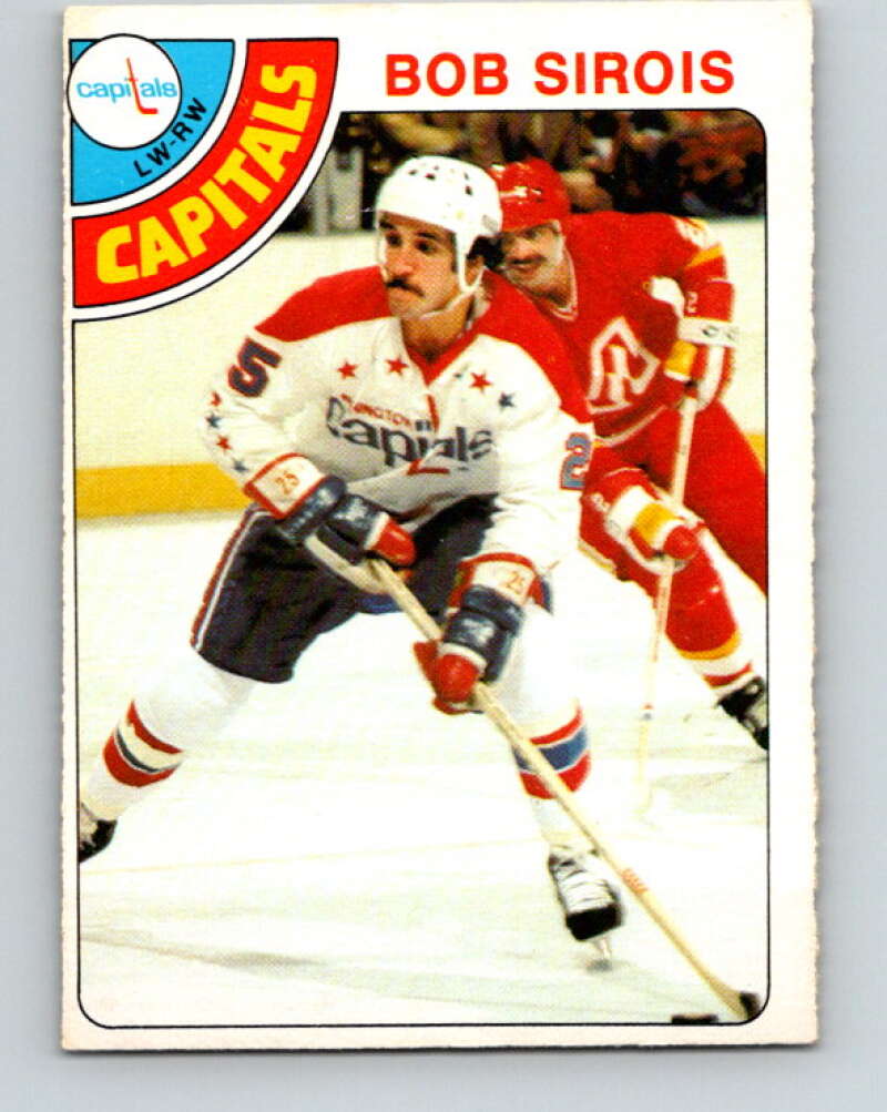 1978-79 O-Pee-Chee #96 Bob Sirois  Washington Capitals  V22213