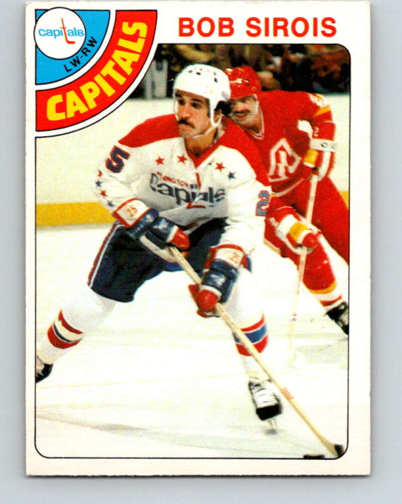 1978-79 O-Pee-Chee #96 Bob Sirois  Washington Capitals  V22214