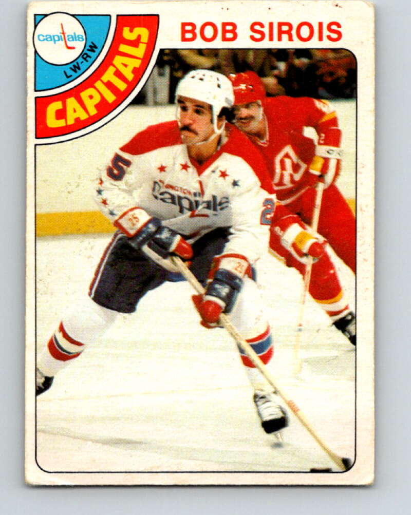 1978-79 O-Pee-Chee #96 Bob Sirois  Washington Capitals  V22215