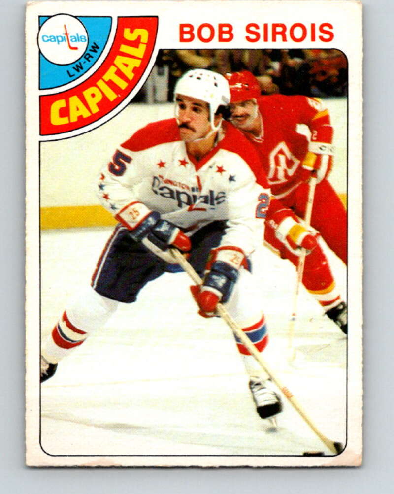 1978-79 O-Pee-Chee #96 Bob Sirois  Washington Capitals  V22217
