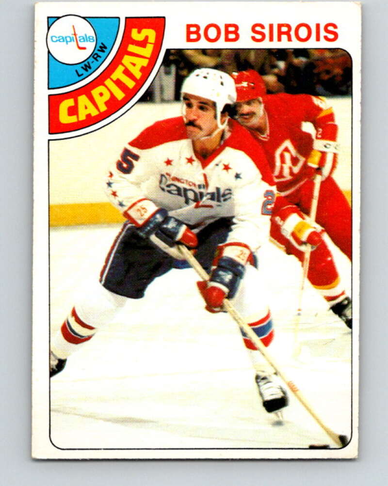 1978-79 O-Pee-Chee #96 Bob Sirois  Washington Capitals  V22221