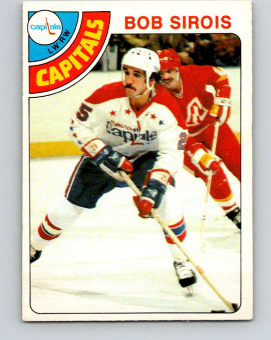 1978-79 O-Pee-Chee #96 Bob Sirois  Washington Capitals  V22222