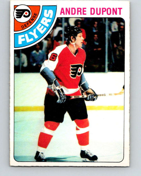 1978-79 O-Pee-Chee #98 Andre Dupont  Philadelphia Flyers  V22246