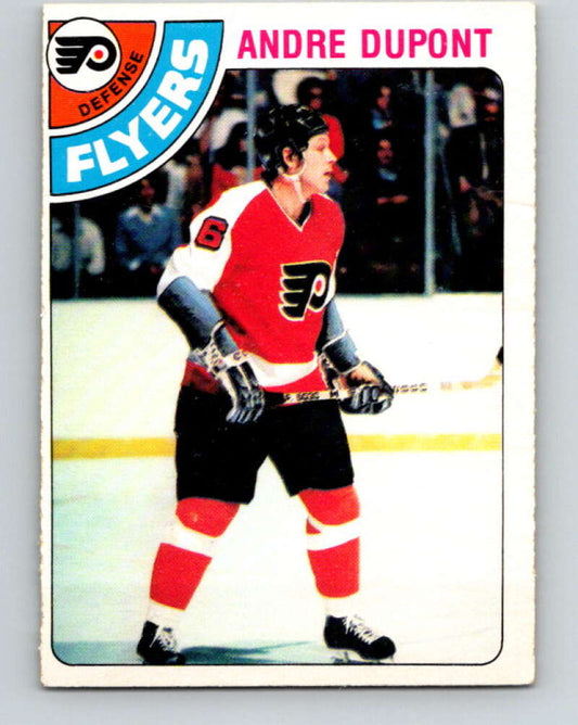 1978-79 O-Pee-Chee #98 Andre Dupont  Philadelphia Flyers  V22249
