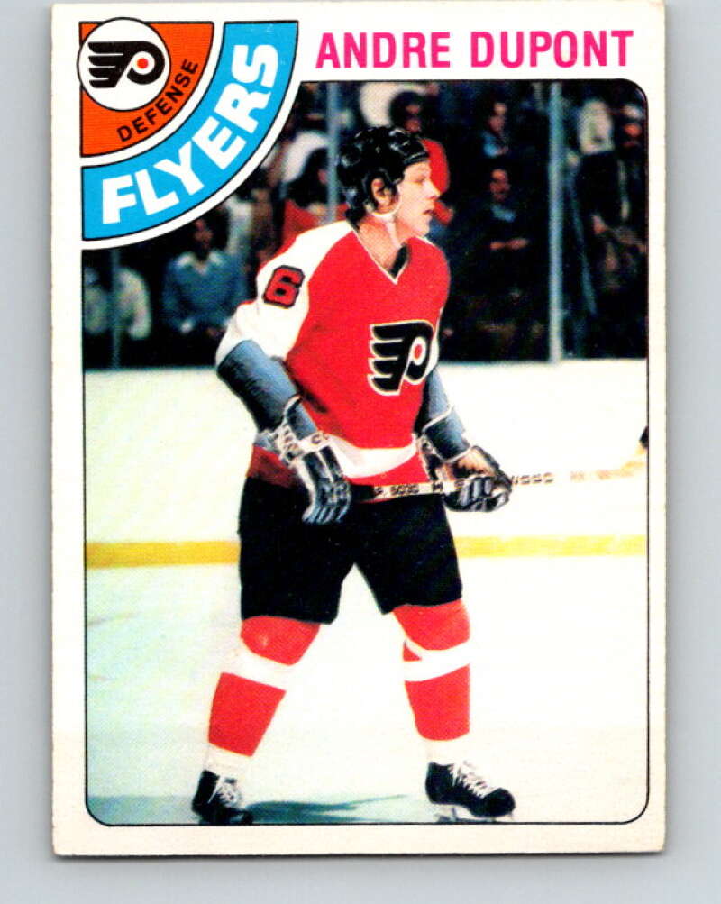 1978-79 O-Pee-Chee #98 Andre Dupont  Philadelphia Flyers  V22252