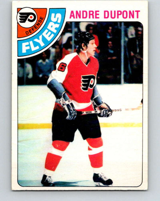 1978-79 O-Pee-Chee #98 Andre Dupont  Philadelphia Flyers  V22254
