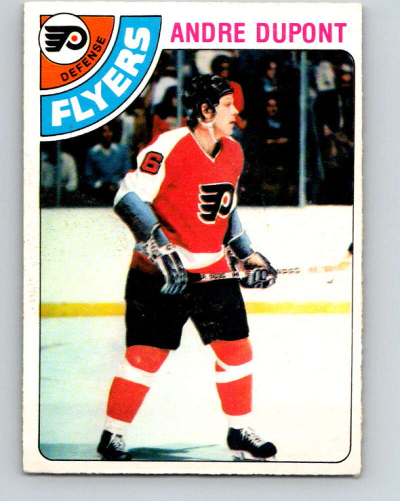 1978-79 O-Pee-Chee #98 Andre Dupont  Philadelphia Flyers  V22256