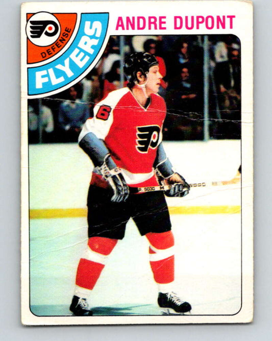 1978-79 O-Pee-Chee #98 Andre Dupont  Philadelphia Flyers  V22258