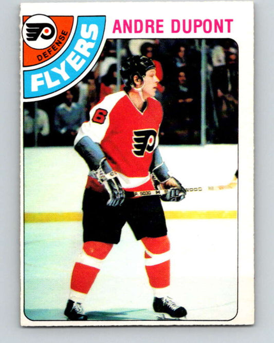 1978-79 O-Pee-Chee #98 Andre Dupont  Philadelphia Flyers  V22261