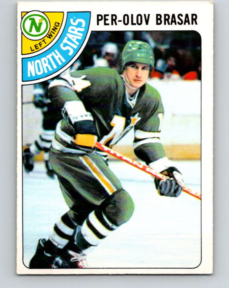 1978-79 O-Pee-Chee #99 Per-Olov Brasar  RC Rookie Minnesota  V22273