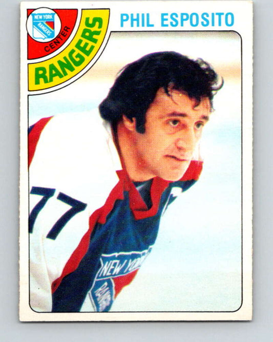 1978-79 O-Pee-Chee #100 Phil Esposito  New York Rangers  V22298