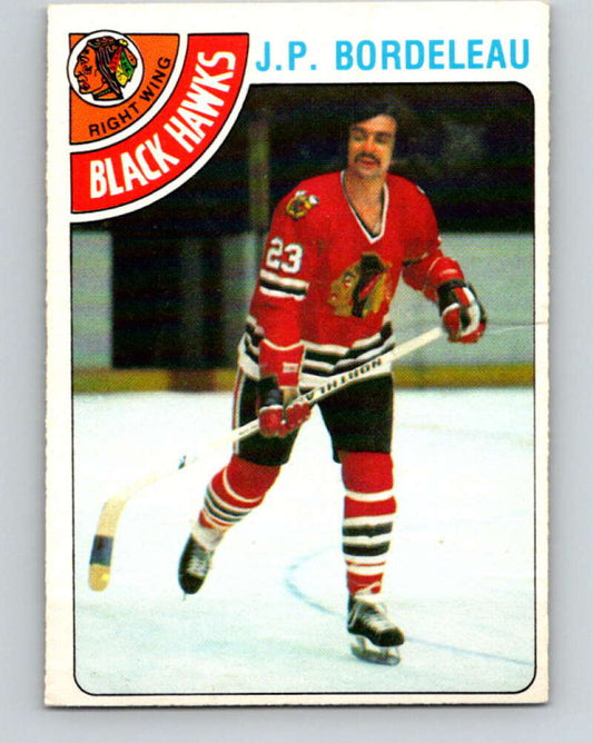1978-79 O-Pee-Chee #101 J.P. Bordeleau  Chicago Blackhawks  V22301