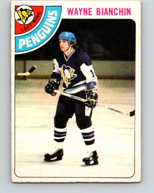 1978-79 O-Pee-Chee #103 Wayne Bianchin  Pittsburgh Penguins  V22327