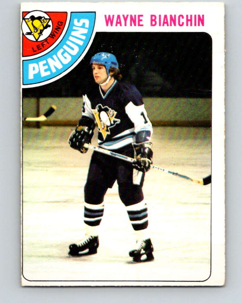 1978-79 O-Pee-Chee #103 Wayne Bianchin  Pittsburgh Penguins  V22328