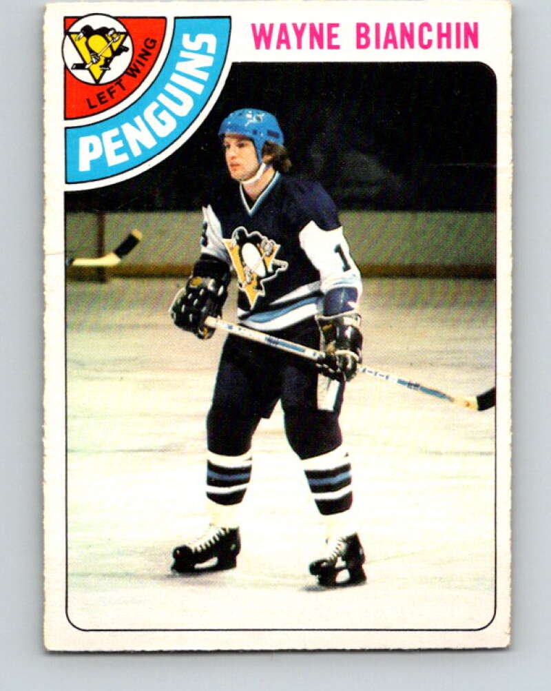 1978-79 O-Pee-Chee #103 Wayne Bianchin  Pittsburgh Penguins  V22329