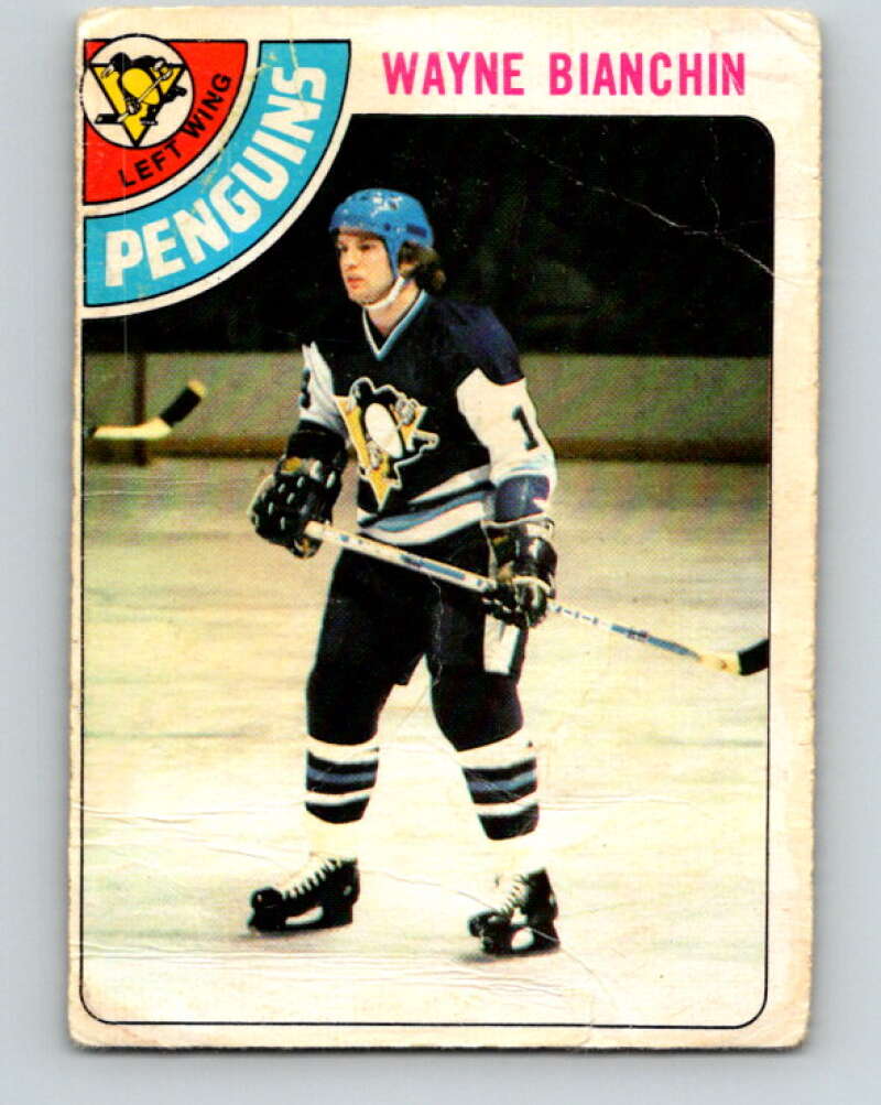 1978-79 O-Pee-Chee #103 Wayne Bianchin  Pittsburgh Penguins  V22333